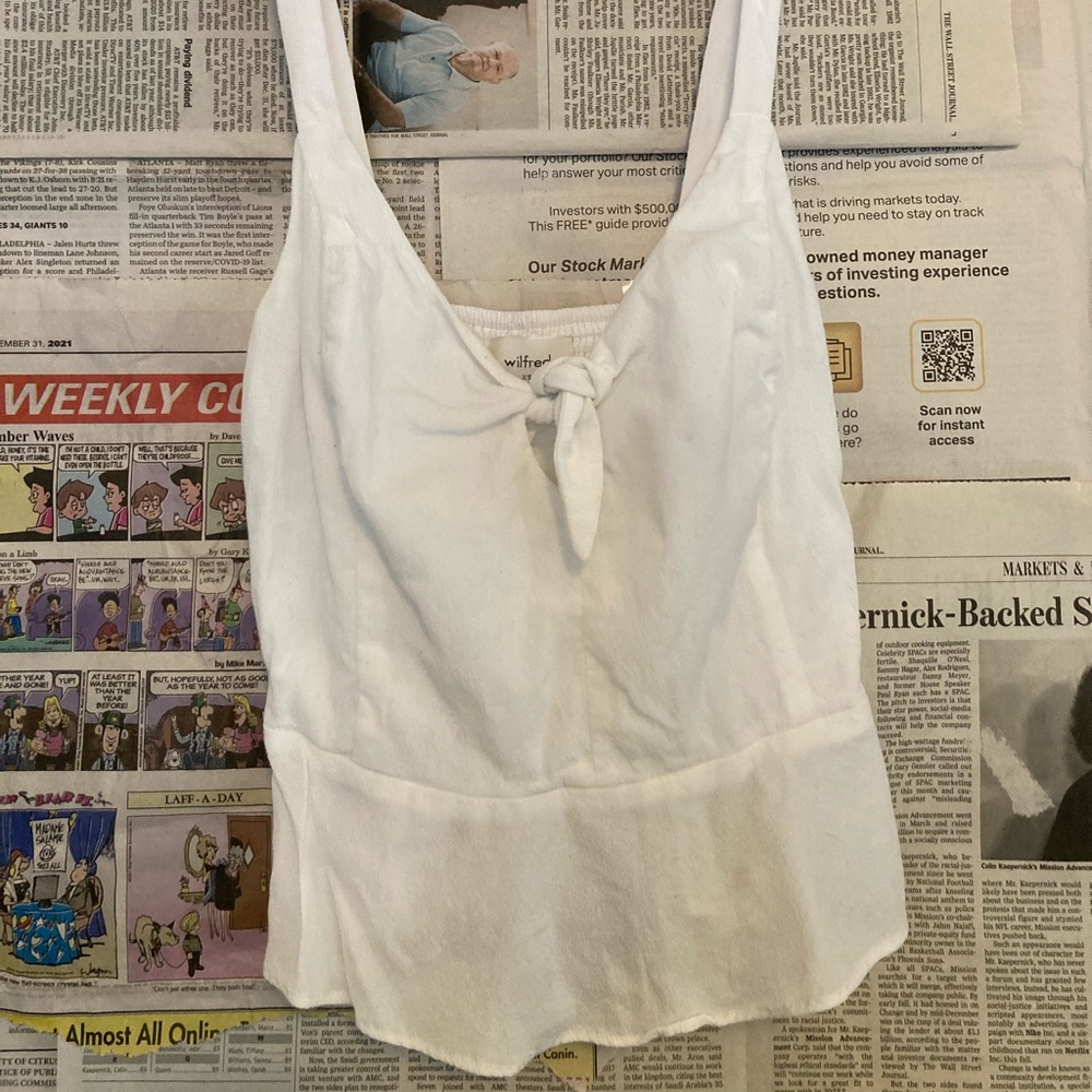 Little white tank